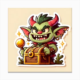 Troll 1 Canvas Print