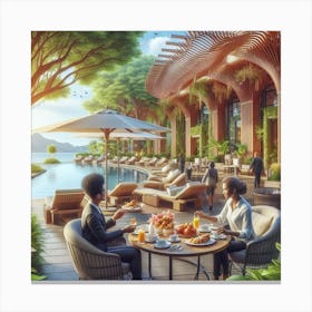Taiwan Resort Canvas Print