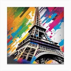 Paris Eiffel Tower 34 Canvas Print