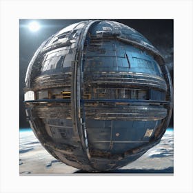 Spaceship 89 Canvas Print