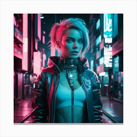 Cyberpunk 9 Canvas Print