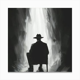 Man In A Hat 2 Canvas Print