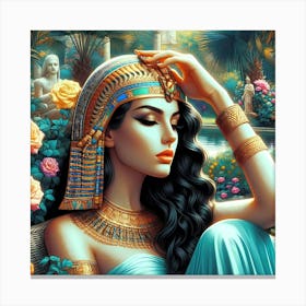 Cleopatra Portrait Artwork 187 Canvas Print