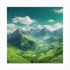 Landscape Stock Videos & Royalty-Free Footage Canvas Print