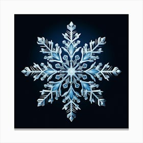 Snowflake 1 Canvas Print