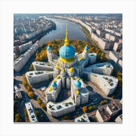 Cathedral Of St. Petersburg Canvas Print