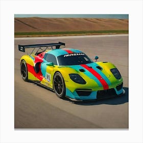 Porsche 918 Gt3 1 Canvas Print