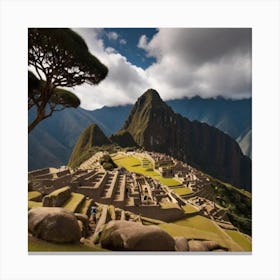 Machu Picchu 6 Canvas Print