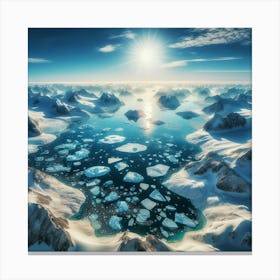 Arctic Ocean Canvas Print