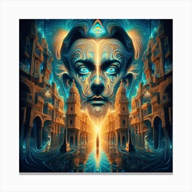 Lucid Dreaming Cairo Travel Poster Canvas Print