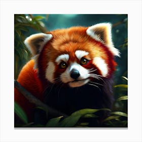 Red Panda Canvas Print