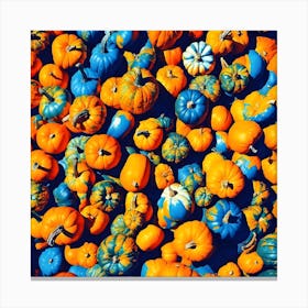 Splashing Pumpkins Canvas Print