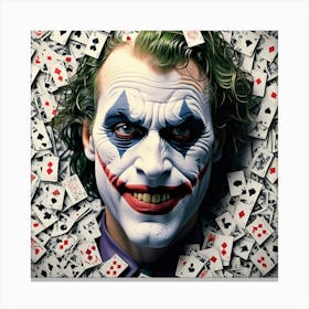 Joker 543 Canvas Print