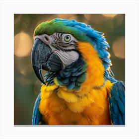 Colorful Parrot 17 Canvas Print