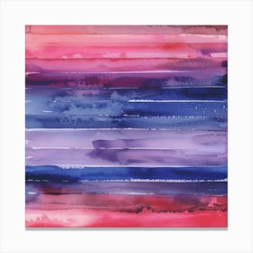 Abstract Watercolor Painting 45 Canvas Print