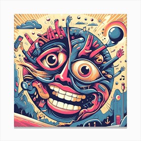 Psychedelic Art 5 Canvas Print