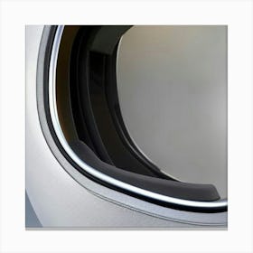View From The Window Of An Airplane Canvas Print
