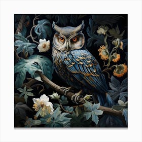 Contemporary Owl 12 Canvas Print