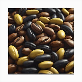 Coffee Beans 306 Canvas Print