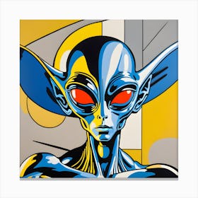 Alien 10 Canvas Print