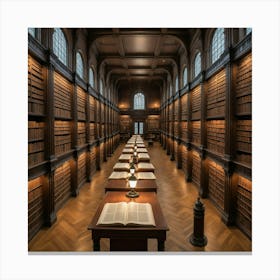 Library 1 Canvas Print