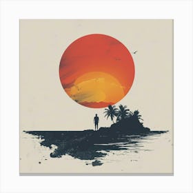 Sunset Canvas Print