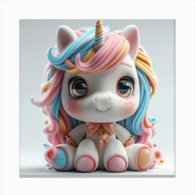 Beautiful Unicorn 18 Canvas Print