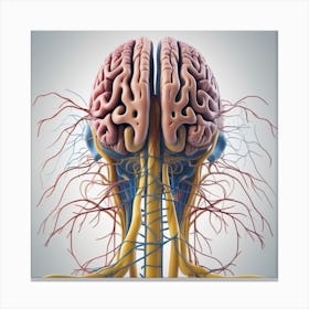 Human Brain 77 Canvas Print