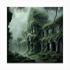 Angkor Temple Canvas Print