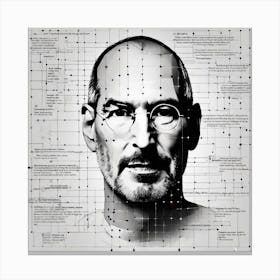 Steve Jobs 158 Canvas Print