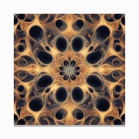 Abstract Fractal Pattern Canvas Print