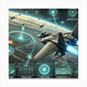 Gravity Piercer Battlefield Support Converted Canvas Print