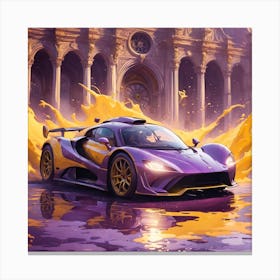 F1 Car Canvas Print