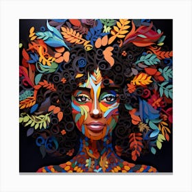 African Woman 12 Canvas Print