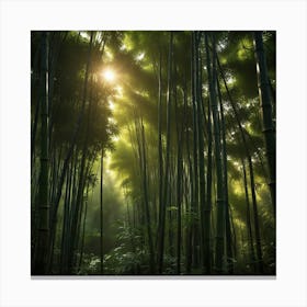 Bamboo Forest 1 Canvas Print