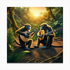 Jungle Rock Canvas Print