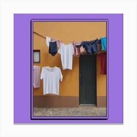 Laundry Canvas Print