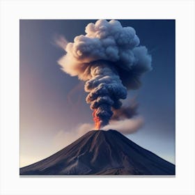 1000013744 Volcano Canvas Print