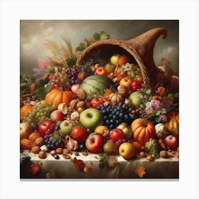 Thanksgiving Canvas Print