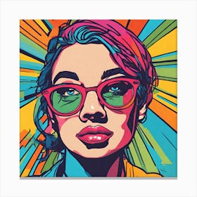 Vivid Essence Canvas Print