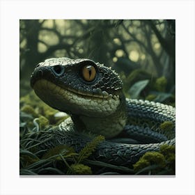 Snake Eyes Canvas Print