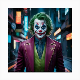 Joker 625 Canvas Print