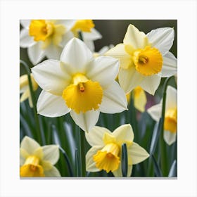 Daffodils 1 Canvas Print