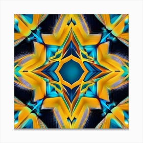 Abstract Fractal Canvas Print