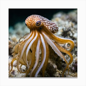 Octopus 2 Canvas Print