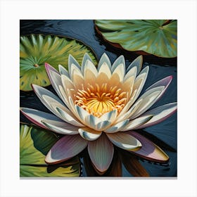 Water Lily Canvas Print