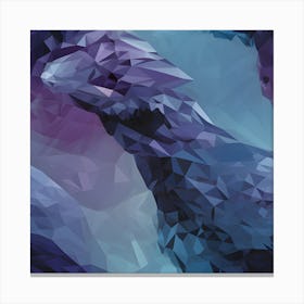 Polygonal Art Canvas Print