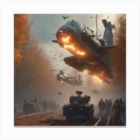 Battlefield Hd Wallpaper Canvas Print