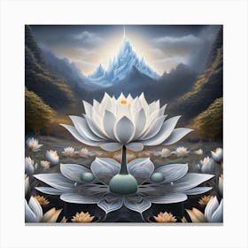 Lotus Flower 4 Canvas Print