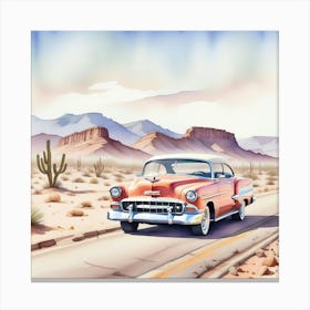 Car Art 80 Canvas Print